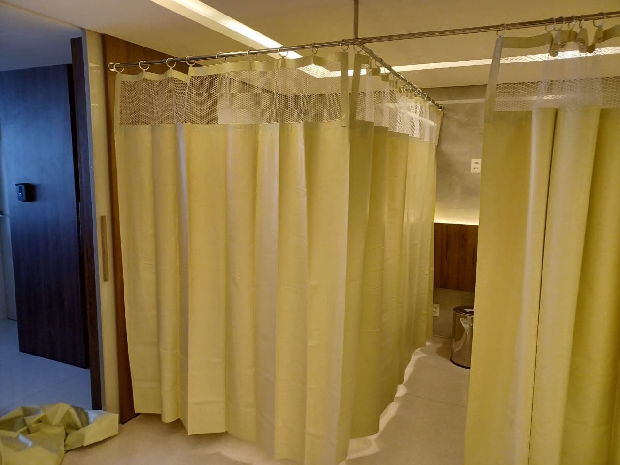 Cortinas hospitalares